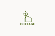 Nature Cottage Home Logo, a Branding & Logo Template by Signatoro (Thumbnail 2 of 3)