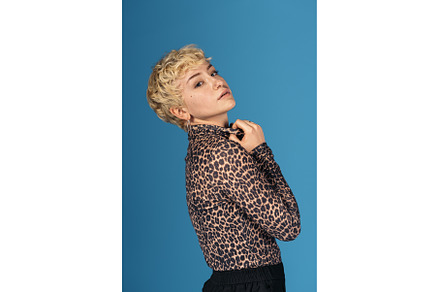 Expressive Girl in Studio Shot, a Beauty & Fashion Photo by nunezimage