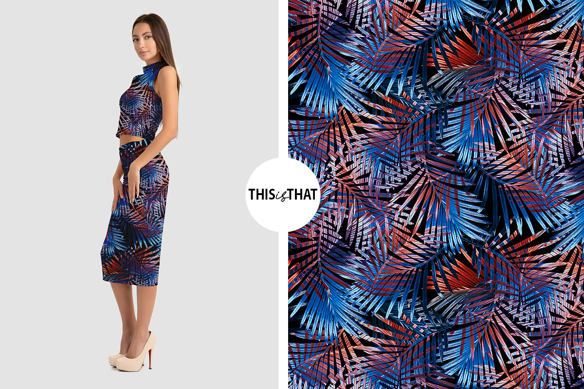 Tropical Dark, a Pattern Graphic by Luiz da Rolt Grathwohl (Photo 7 of 10)