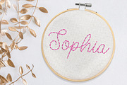 Stitches Font, a Script Font by Salt & Pepper Designs (Thumbnail 4 of 7)