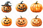 Whimsical Jack-o'-lantern Pumpkin PN, an Illustration by DreamPrint404 (Thumbnail 3 of 7)
