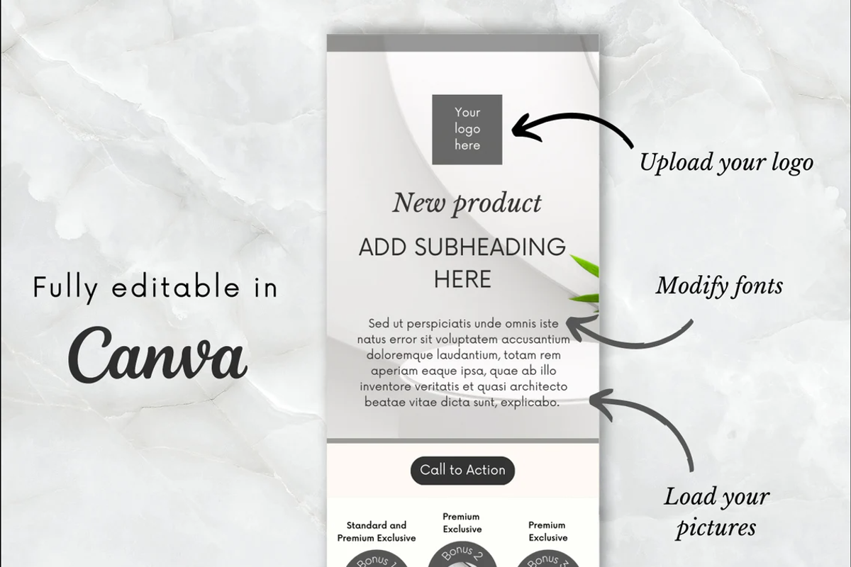 50 Mailchimp Templates, a Templates & Theme by PittaFinePrint (Photo 8 of 8)