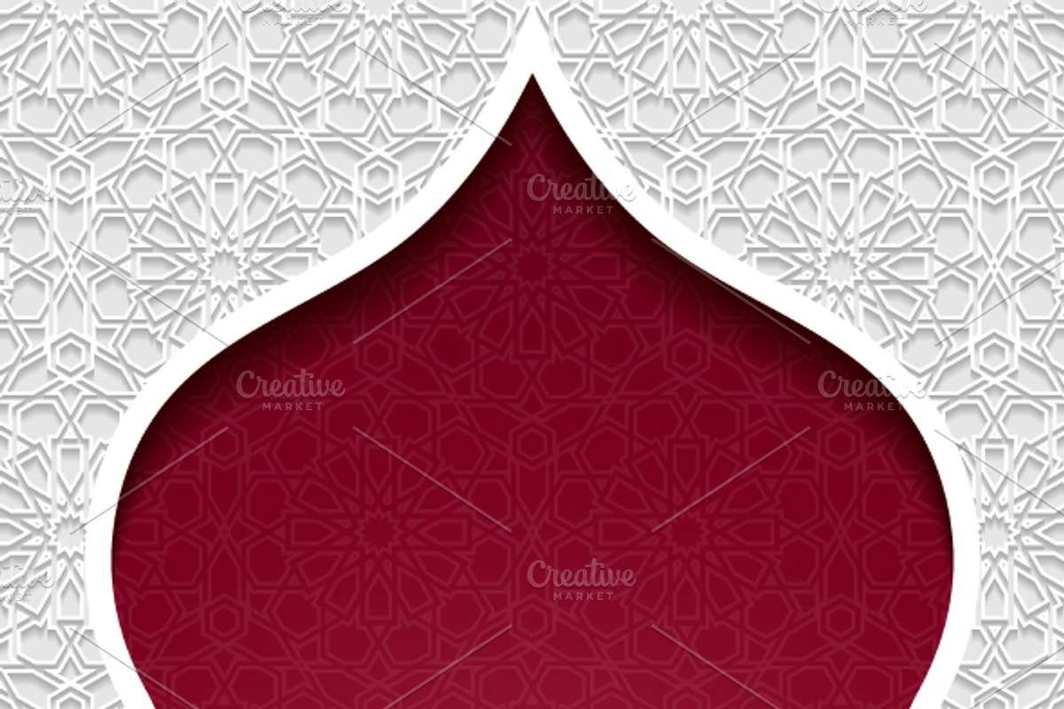Set of traditional backgrounds, a Decorative Illustration by Absent A