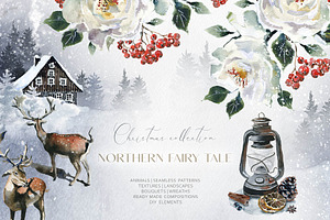 Northern Fairy Tale Watercolor Set