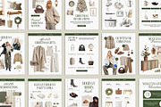 40 Canva Christmas LTK Template, a Social Media Template by Amaré Creative (Thumbnail 2 of 6)