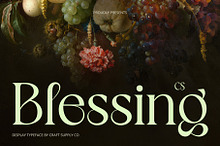 CS Blessing – Art Nouveau Font