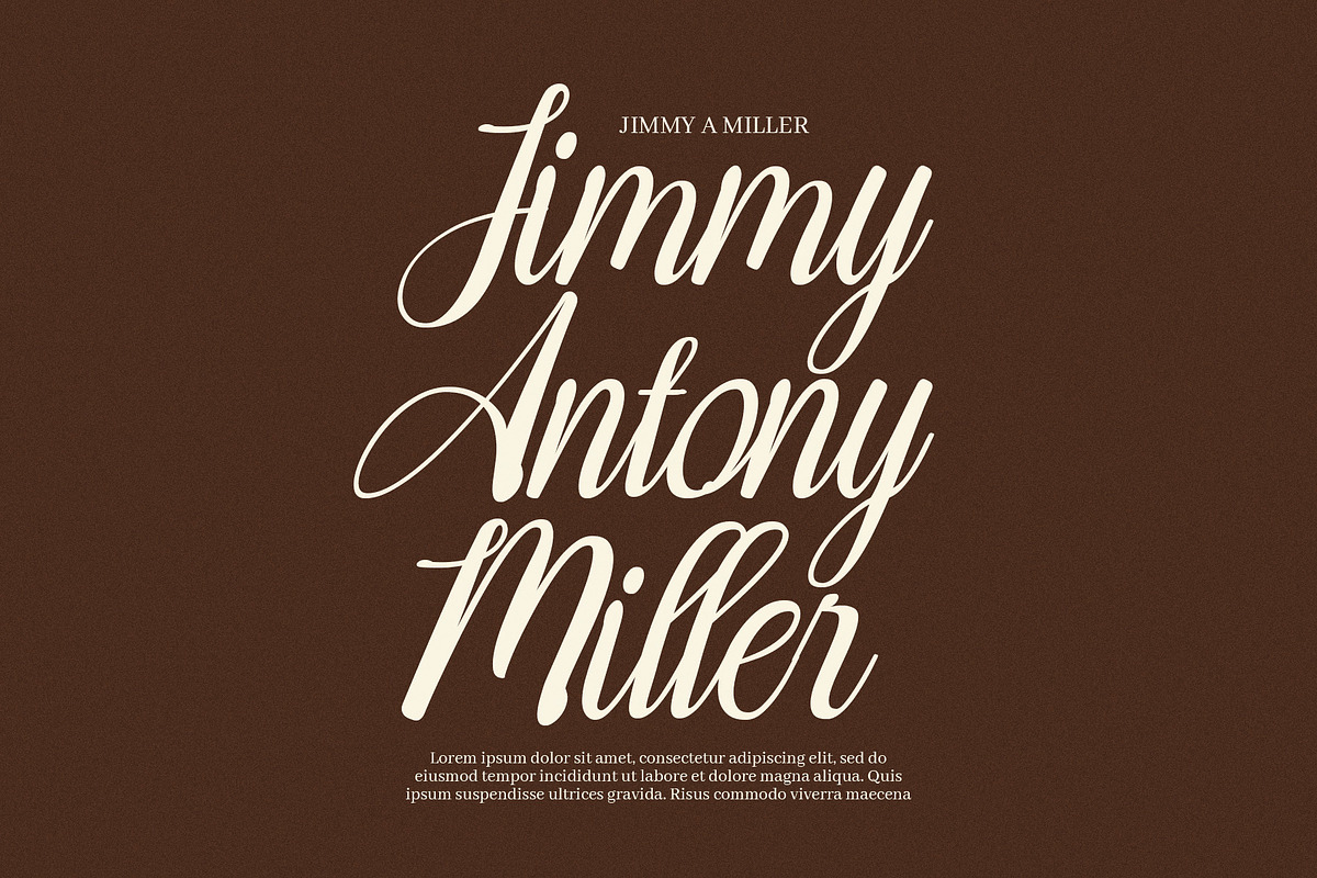 Andyra Script Font, a Script Font by Elegant Font (Photo 3 of 8)