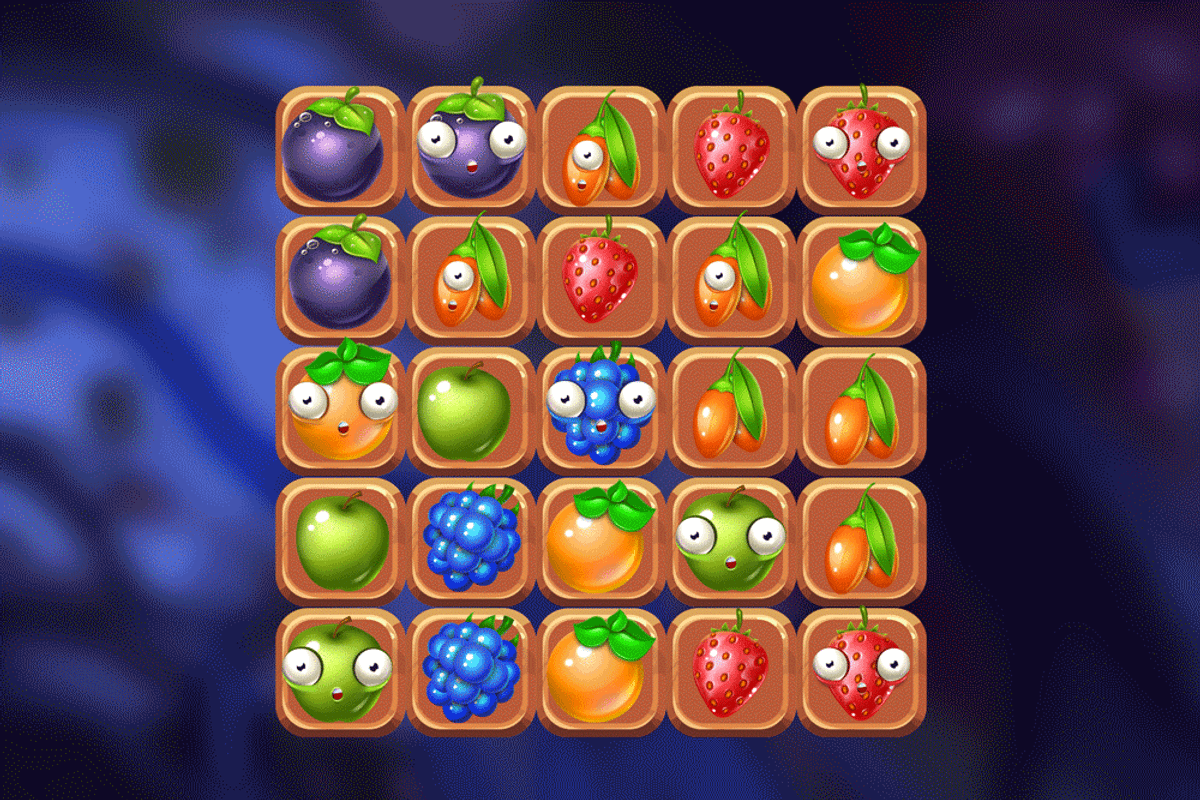 Set of Colorful Fruits, an Object Graphic by JUBO (Photo 1 of 5)