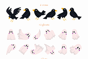 Catoween • halloween cat clipart, a Seasonal Illustration by dariikos (Thumbnail 5 of 16)
