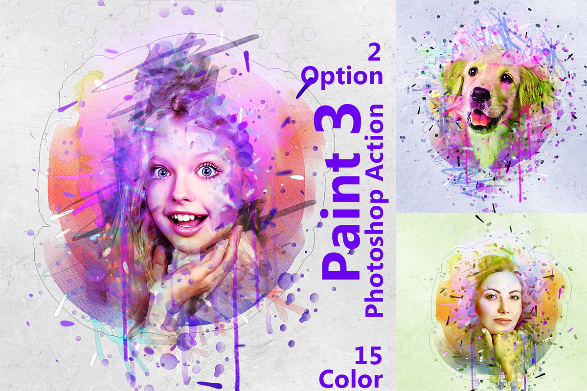 Paint Photoshop Action, an Action Add-On by MRI STUDIO (Photo 1 of 22)