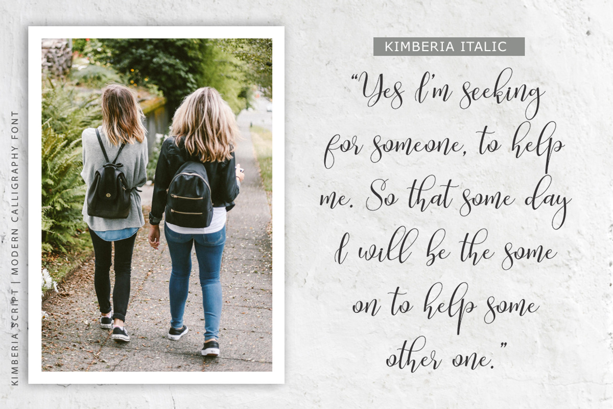 Kimberia Script preview 7
