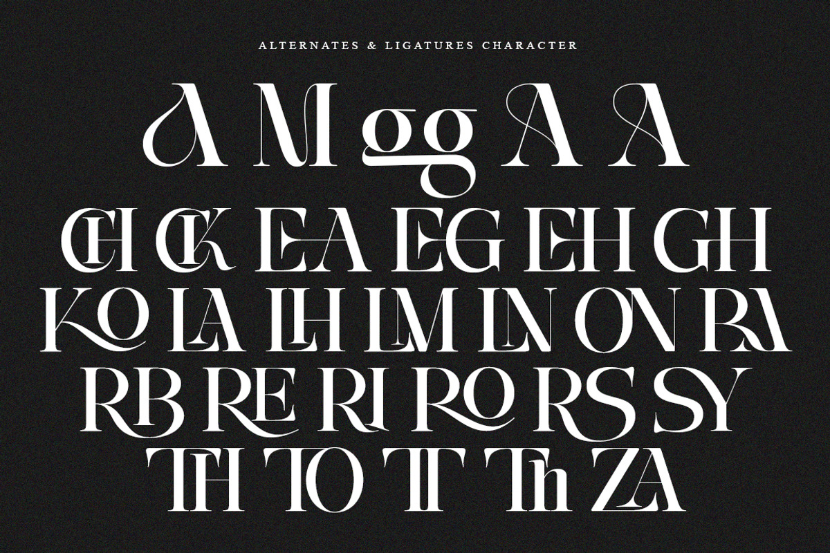 Arachem California | 27 Font Style, a Serif Font by IM Studio (Photo 10 of 13)
