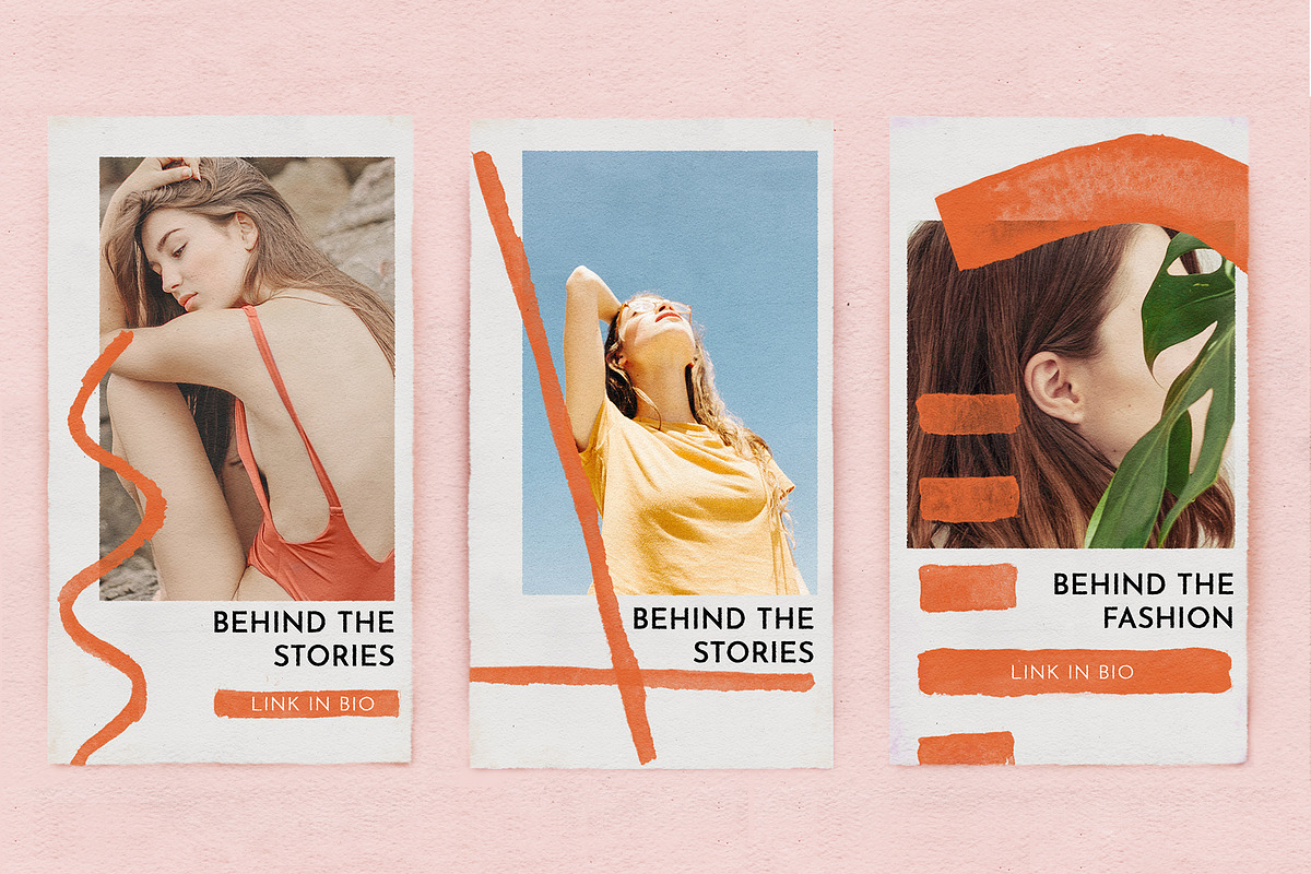 INK & WATERCOLOR animated bundle, a Social Media Template by As Good As Possible (Photo 9 of 13)