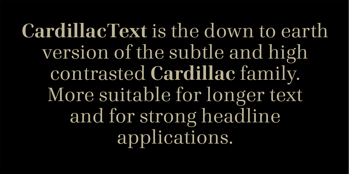 Cardillac Text, a Serif Font by Hoftype (Photo 3 of 15)
