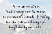 Seahourse | Script Font, a Handwritten Font by Scratchones (Thumbnail 6 of 8)