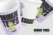 Coffee Shop - Extrude Food Logo Font, a Sans Serif Font by Nirmana Visual (Thumbnail 13 of 14)