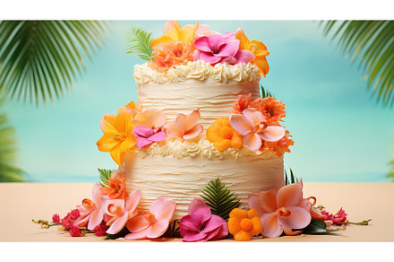 dessert buttercream cake food ai, a Background Photo by pikepicture