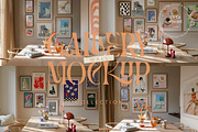 Frame Mockup Gallery Wall Collection, a Household Mockup by betabutbold.studio (Thumbnail 1 of 9)