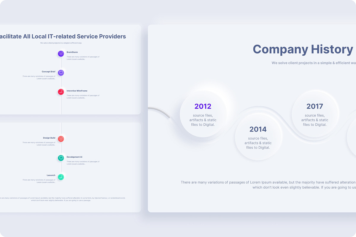 Neumorphic Presentation Template, a Presentation Template by TemplateZuu (Photo 33 of 48)
