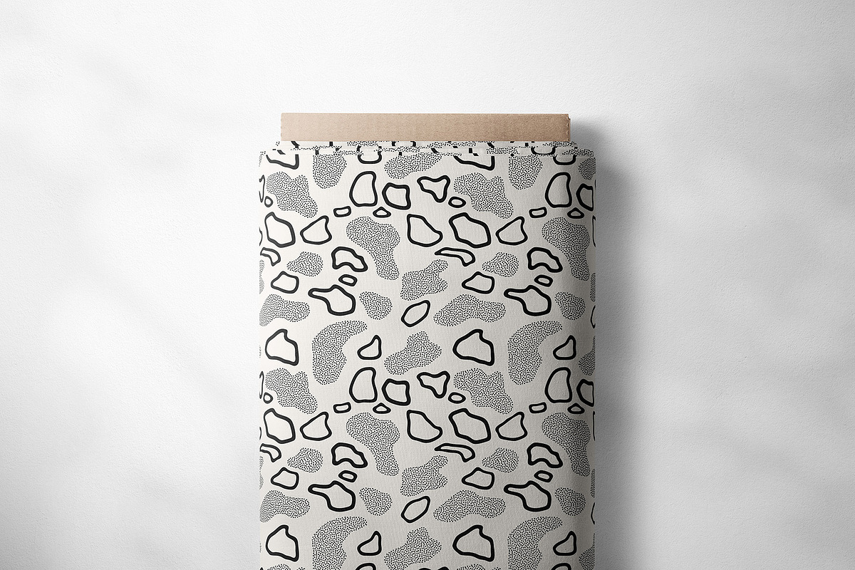 Dotted Spots. Seamless Patterns, a Pattern Graphic by Curly_Pat (Photo 5 of 5)