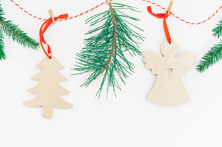 Christmas Corner Border With Red Bow preview 4
