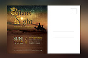 Silent Night Postcard Template, a Flyer Template by Godserv Designs (Thumbnail 5 of 10)
