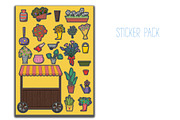 Flower shop decor. Florist set, a Decorative Illustration by SaintPic illustrations (Thumbnail 4 of 5)