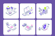 Technology & AI Illustrations Bundle, a Technology Illustration by Vectors Market (Thumbnail 13 of 19)