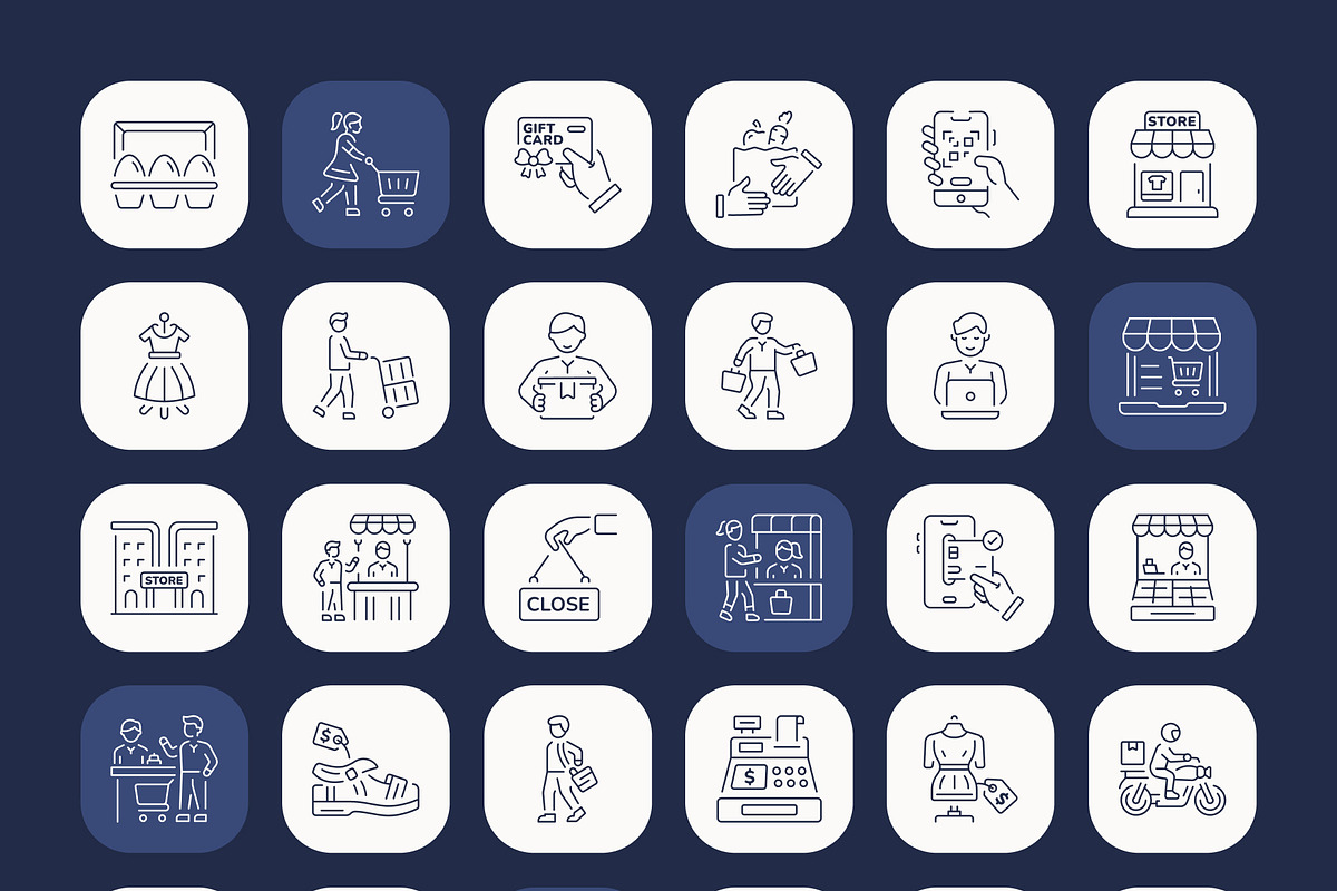 175 Sale and Shopping Icon, an Outline Icon by Prosymbols (Photo 8 of 9)