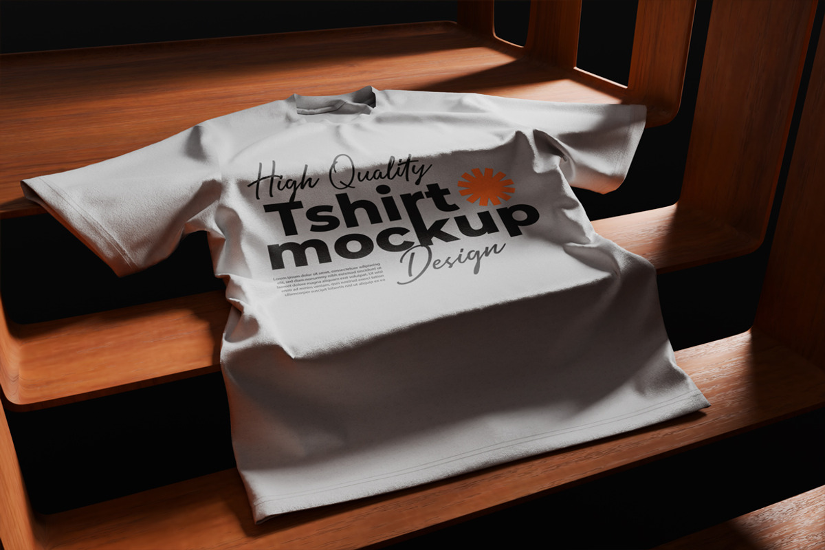 T-Shirt Mockup, a Mockup by Mockupnine (Photo 7 of 7)