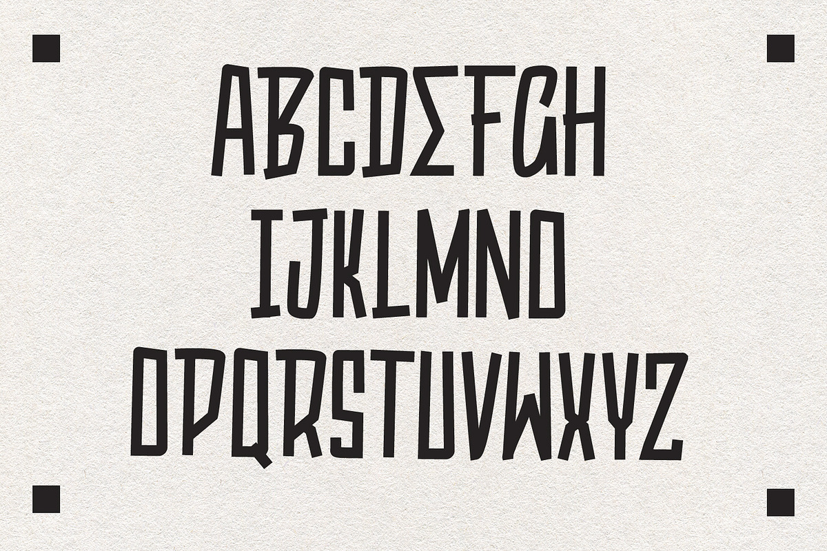 Korvath Sneils Display Font, a Sans Serif Font by Maulana Creative (Photo 3 of 14)