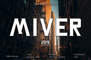 Miver - Serif Font