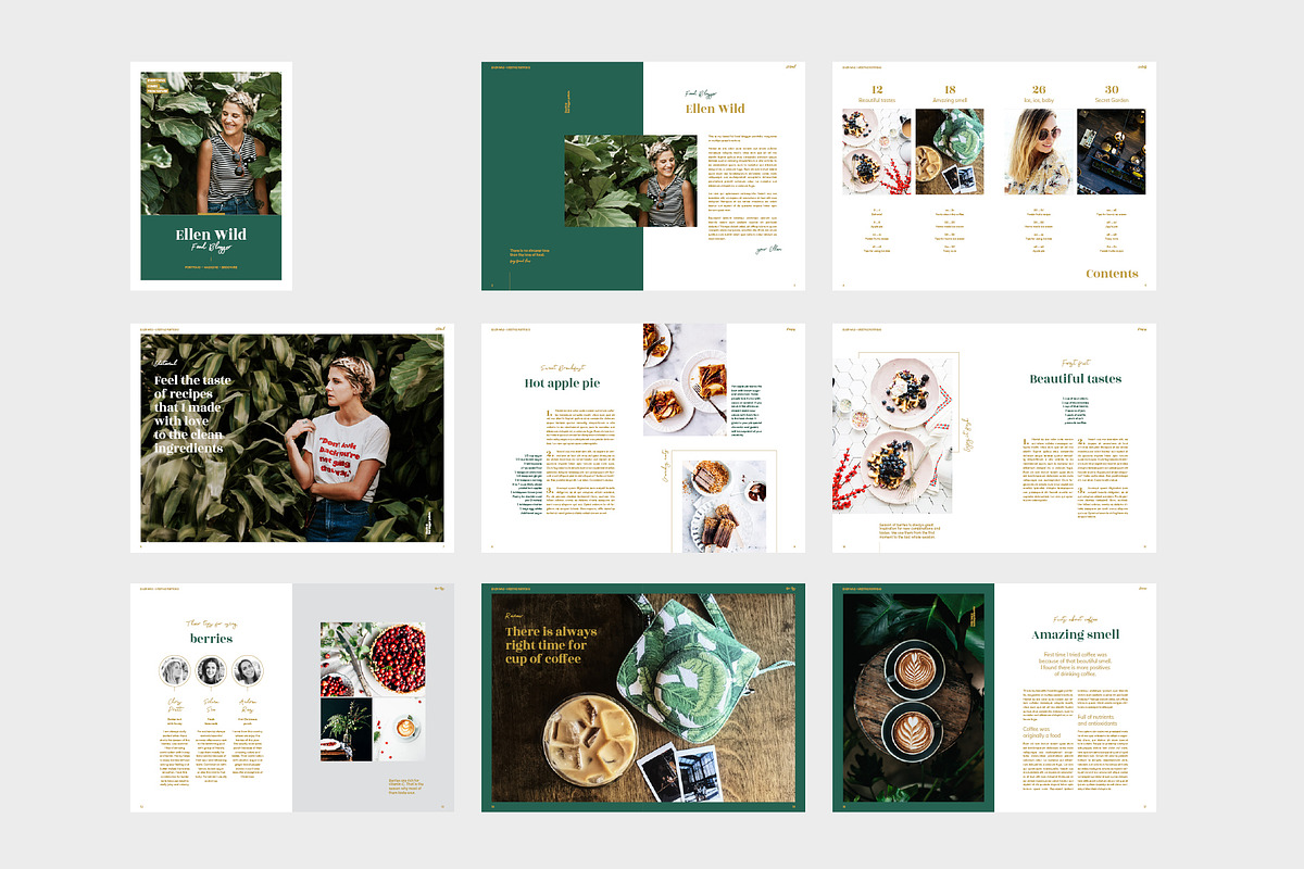 Magazine Duo Pack / CANVA, INDD, a Magazine Template by Mirazz (Photo 10 of 16)