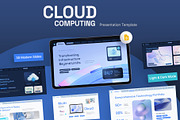 Cloud Computing Google Slides, a Presentation Template by New Coral Design (Thumbnail 1 of 6)