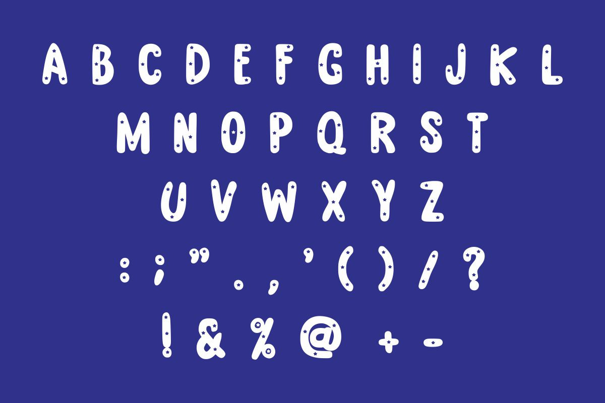 Three Star, a Symbol Font by Fourteen Letter (Photo 5 of 7)