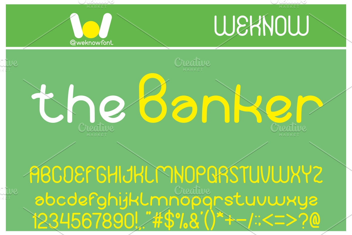 your smile font, a Font by weknow (Photo 1 of 5)