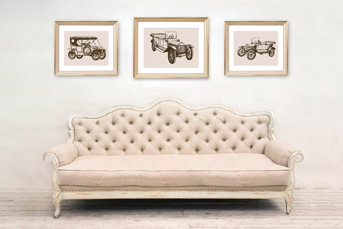 Vantage Cars illustrations, a Graphic by Fortuna Venit (Photo 4 of 4)