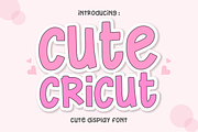 Cute Cricut - Playful Craft Font, a Handwritten Font by KiddoGlyphs Studio (Thumbnail 1 of 5)