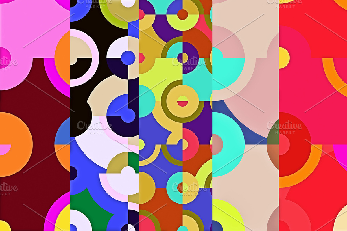 Abstract circle backgrounds, a Background Graphic by dotstudio (Photo 8 of 11)