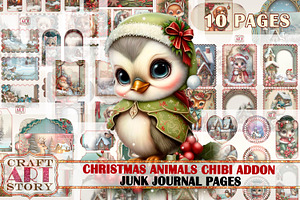 Christmas Animals Chibi ADDON