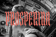 ED Hangerman - Blackletter Typeface, a Blackletter Font by Emyself Design (Thumbnail 8 of 10)