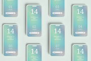 Phone 14 Pro Clay Mockup, a Print Template by AKMAL STUDIO (Thumbnail 6 of 8)