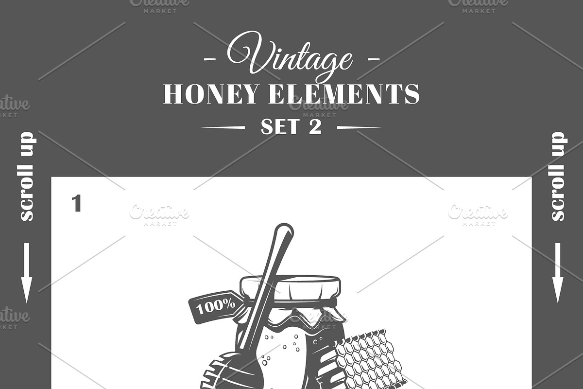 18 Honey Logos Templates, a Branding & Logo Template by Art Design (Photo 15 of 19)