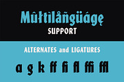 Valorous Display Font, a Sans Serif Font by Bart Wesolek (Thumbnail 6 of 10)