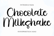 Chocolate Milkshake, a Handwritten Font by FreshTypeINK (Thumbnail 1 of 8)
