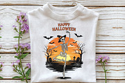 Halloween Skeleton Dance Sublimation, an Illustration by Craft Nest (Thumbnail 2 of 6)
