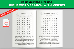 KDP Bible Word Search with Verses