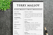 Resume Template | Terry, a Resume Template by ResumeWorkshop (Thumbnail 1 of 5)