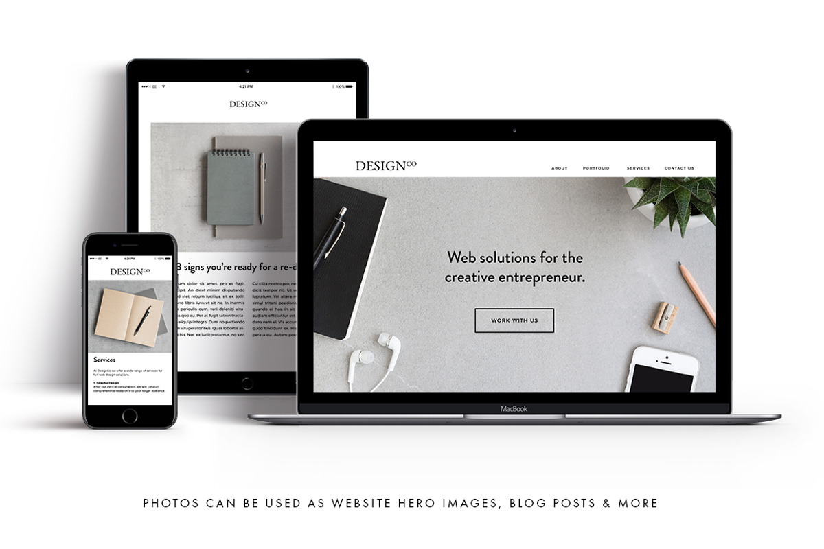 The Concrete Collection Photo Bundle, a Business Photo by Moyo Studio (Photo 7 of 13)