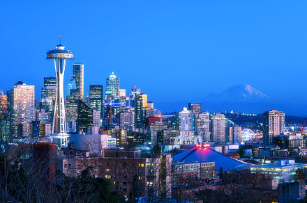 The seattle skyline featuring landscape, america, and architectural, an Architecture Photo by Always Wanderlust